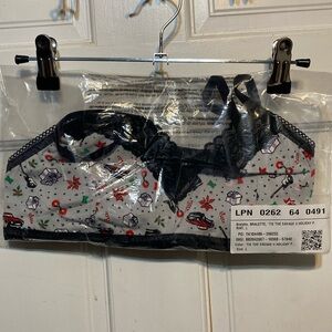 Savage X Fenty brand new Large Bralette holiday themed